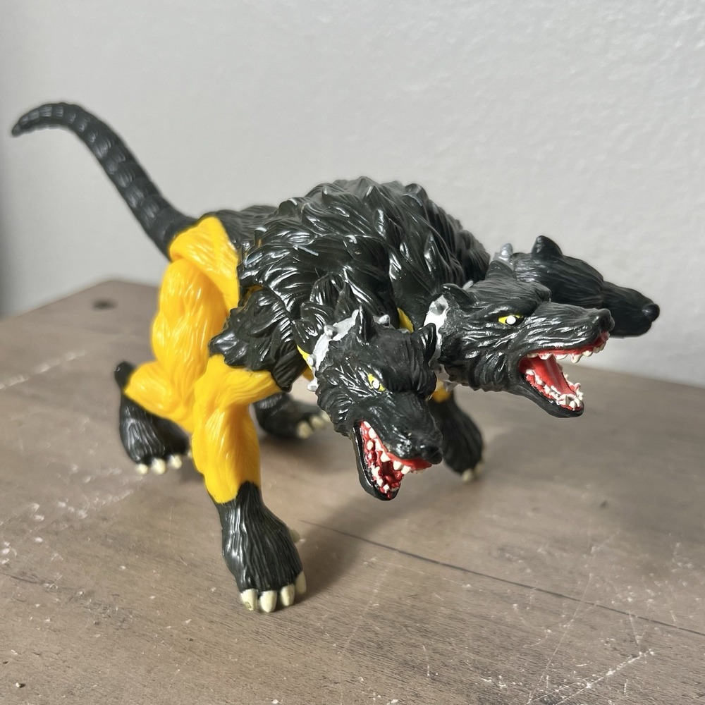 Vtg Toy Biz Hercules The Legendary Journeys CERBERUS Figure‎ 1995 3-headed Dog